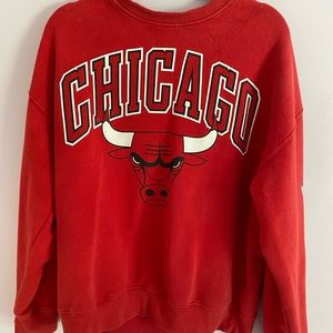 Chicago Bulls Red Sweater